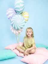Foil Balloon Candy 18", light blue