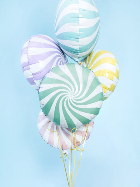 Foil Balloon Candy 18", Mint