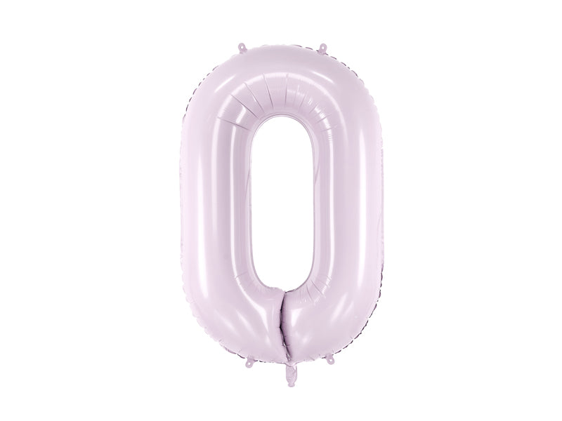 Foil Balloon Number ''0'' - Purple 72cm