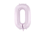 Foil Balloon Number ''0'' - Purple 72cm