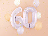 Foil Balloon Number ''0'' - Purple 72cm