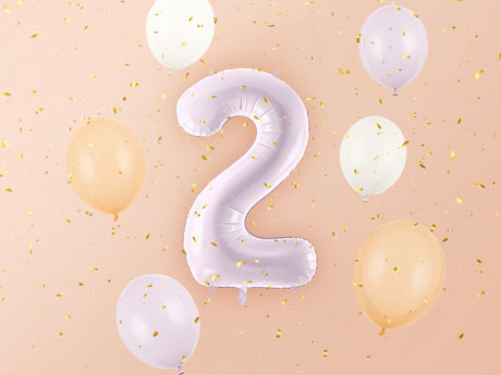 Foil Balloon Number ''2'' - Purple 72cm