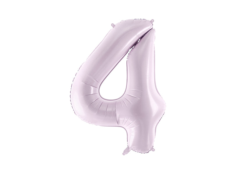 Foil Balloon Number ''4'' - Purple 72cm