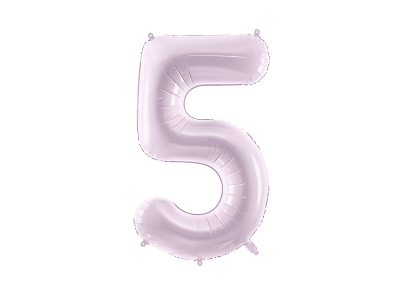 Foil Balloon Number ''5'' - Purple 72cm