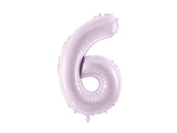Foil Balloon Number ''6'' - Purple 72cm