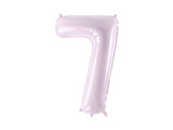 Foil Balloon Number ''7'' - Purple 72cm