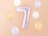 Foil Balloon Number ''7'' - Purple 72cm