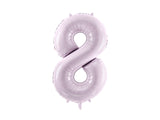 Foil Balloon Number ''8'' - Purple 72cm