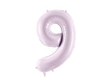 Foil Balloon Number ''9'' - Purple 72cm