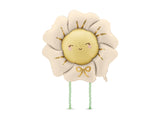 Walking Foil balloon Beige Flower