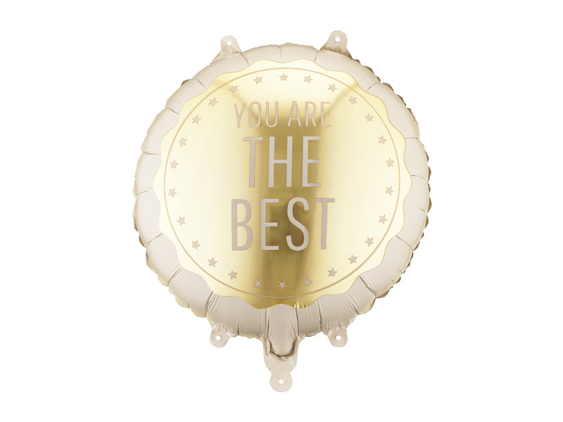 Foil balloon round ''You Are The Best''