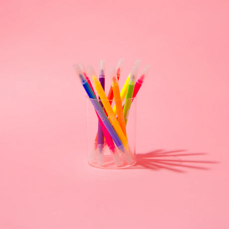 Set of Giant Poster Magic with 9 Fluo Markers