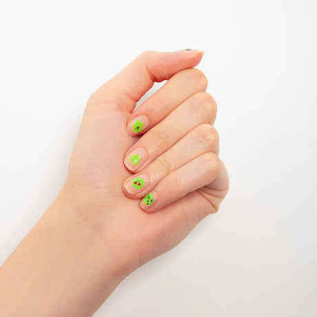 Combo Set Nail Stickers Glow Party & Tattoo Art