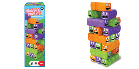 Wobbly Worms – Tower Balancing Game