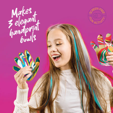 Craft 'n' Clay Handprint Dishes Craft Kit