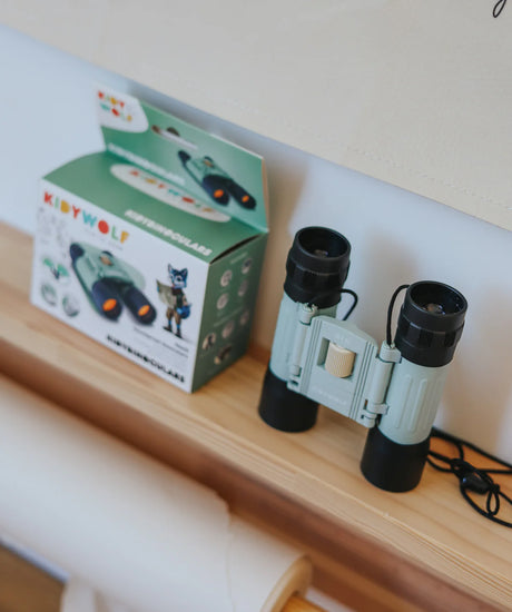 KIDYBINOCULARS - Anti Shock Binoculars Green