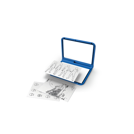 Kidydraw-Pro Light Tablet - Blue Manga