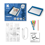 Kidydraw-Pro Light Tablet - Blue Manga
