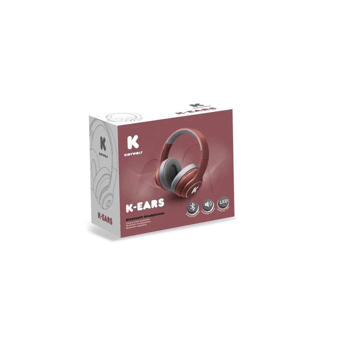 Bluetooth Headset - Bordeaux