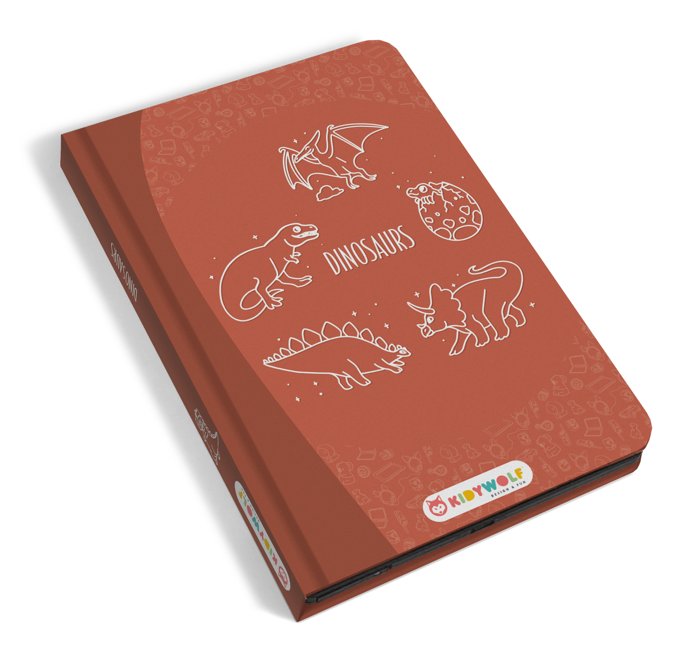 KIDYDRAW-MINI  LCD Tracing book - Dino's