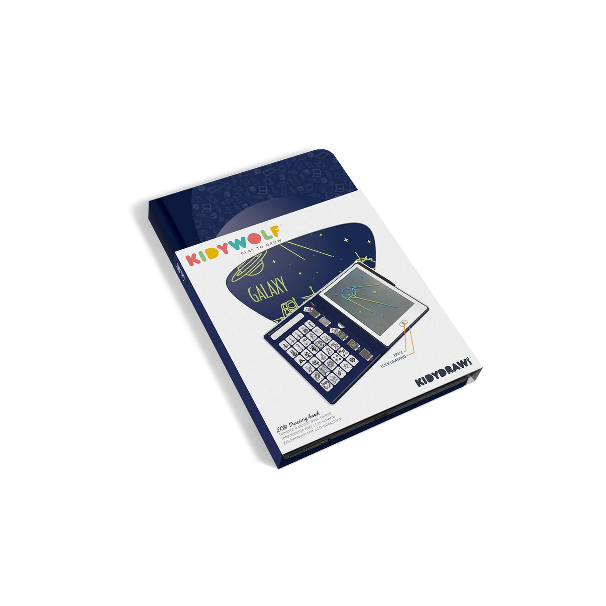 KIDYDRAW-MINI LCD Tracing book - Galaxy