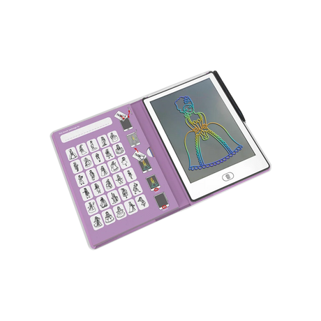 Kidydraw-Mini Lcd Tracing Book - Princesses