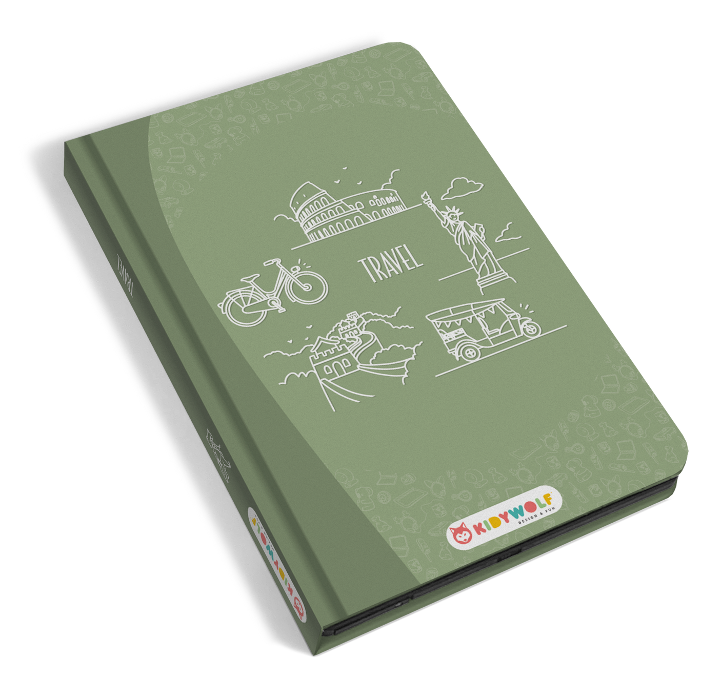 KIDYDRAW-MINI LCD Tracing Book - Travel