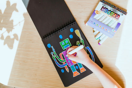 Metallic Colors Vivid Pop Opaque Water Based Markers