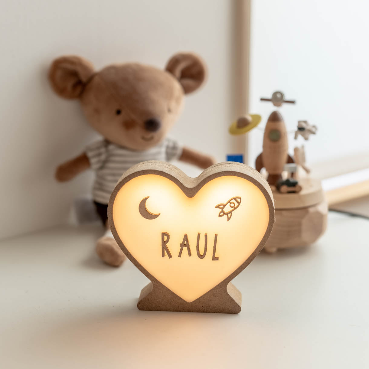 Extra Large Lamp - Heart
