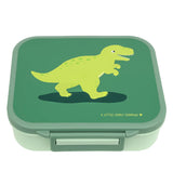 Square Lunch Box (3 compartments) - Dinosaur