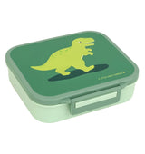 Square Lunch Box (3 compartments) - Dinosaur