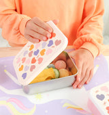 Stainless Steel Lunch Box - Hearts