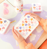 Stainless Steel Lunch Box - Hearts