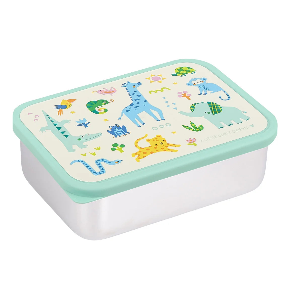 Stainless Steel Lunch Box - Jungle