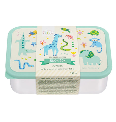 Stainless Steel Lunch Box - Jungle