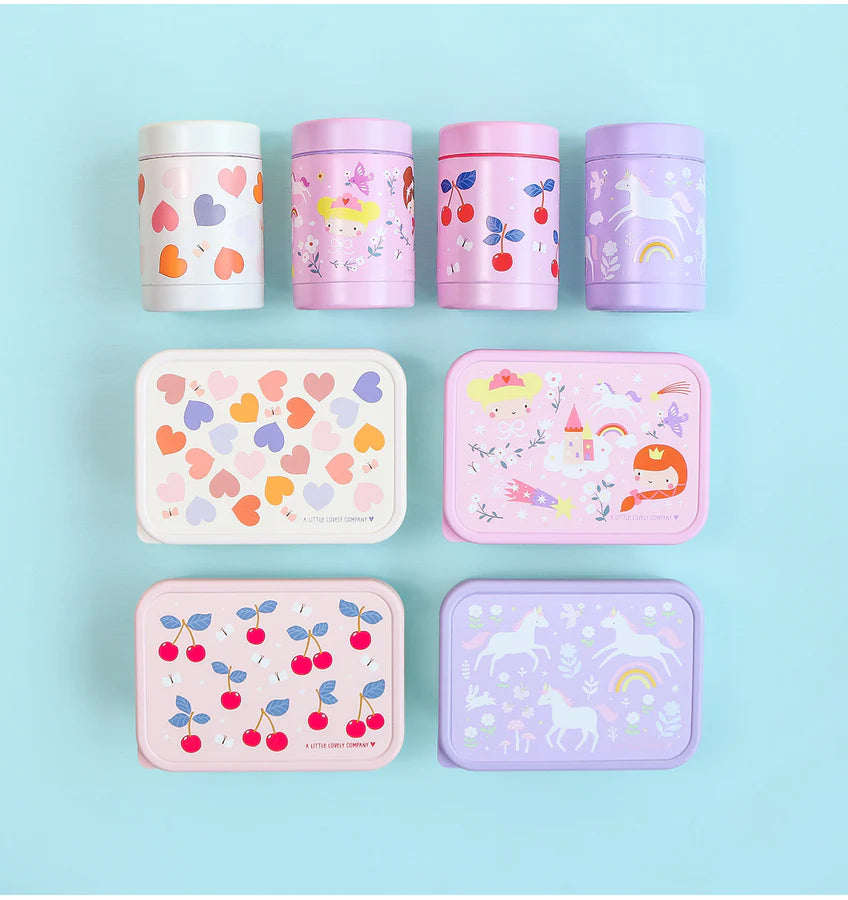 Stainless Steel Lunch Box - Princesses