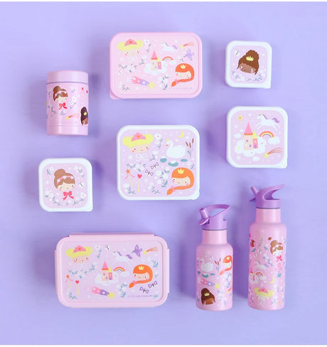 Stainless Steel Lunch Box - Princesses