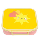 Square Lunch Box (3 compartments) - Shooting Star