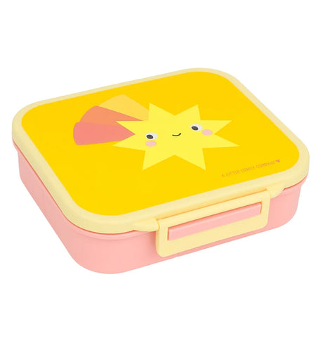 Square Lunch Box (3 compartments) - Shooting Star