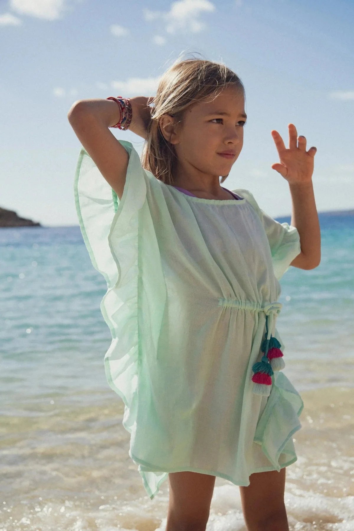 Lea Caftan - Aqua