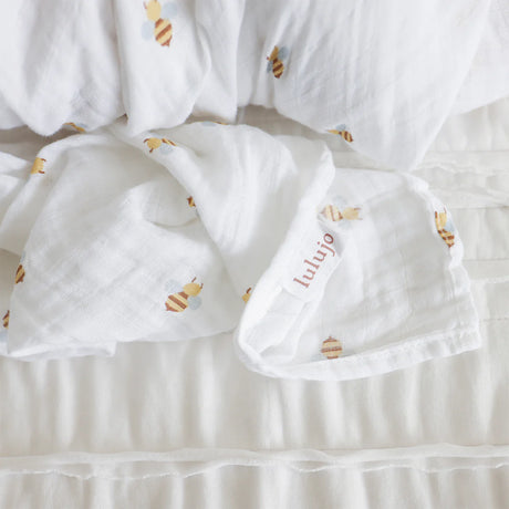 بيز آند دوتس - عبوة قماط من القطن ٢ قطع