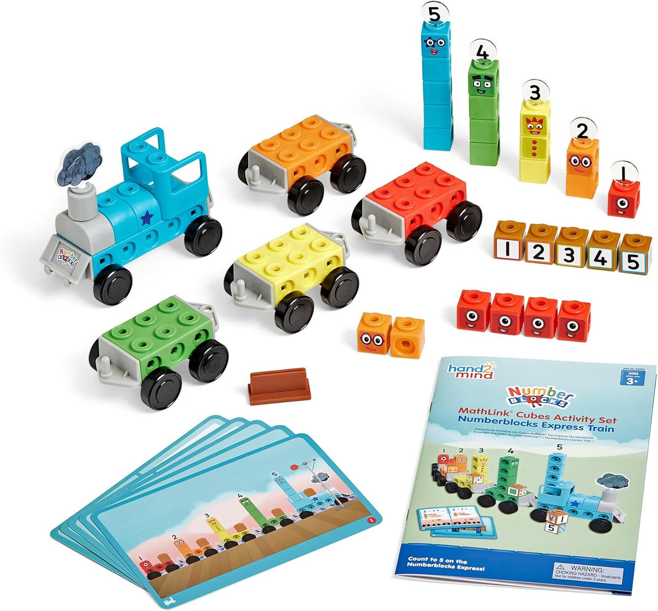 MathLink Cubes Numberblocks Express Train Activity Set