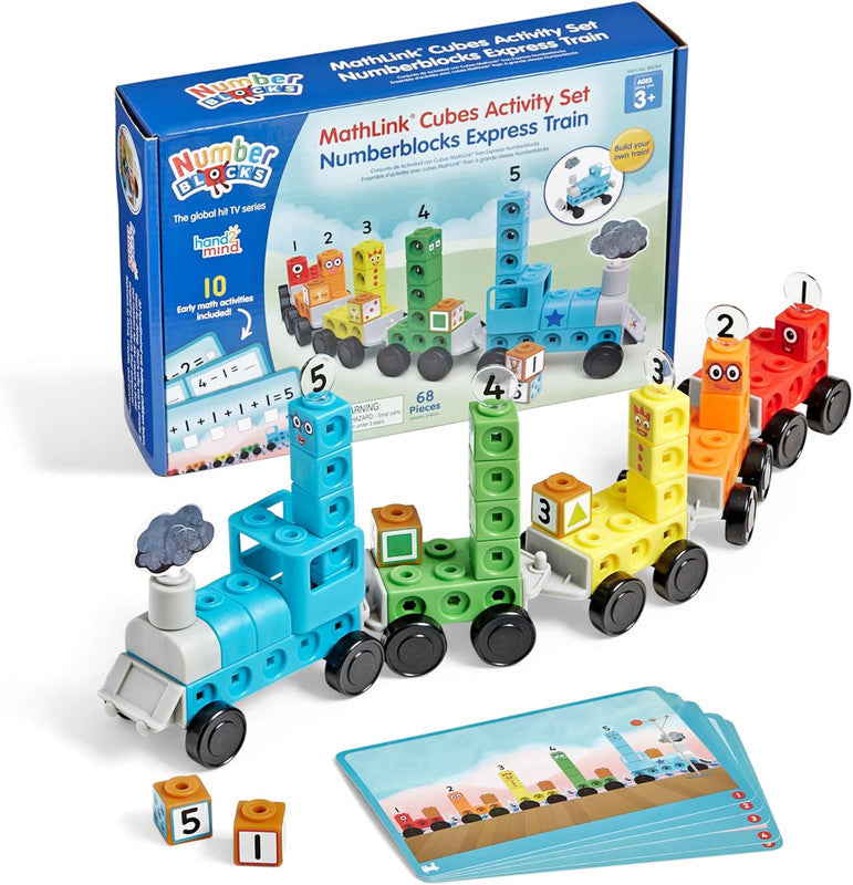 MathLink Cubes Numberblocks Express Train Activity Set
