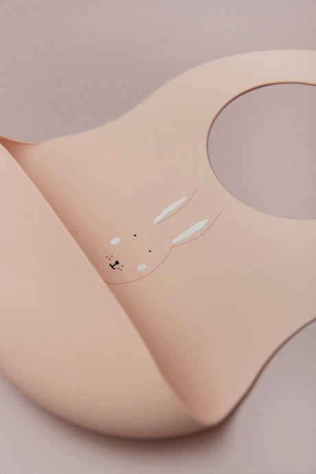 Silicone bib 2-pack - Mrs. Rabbit
