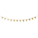 Gold Glitter Bunting