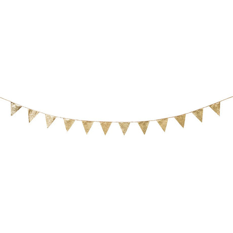 Gold Glitter Bunting