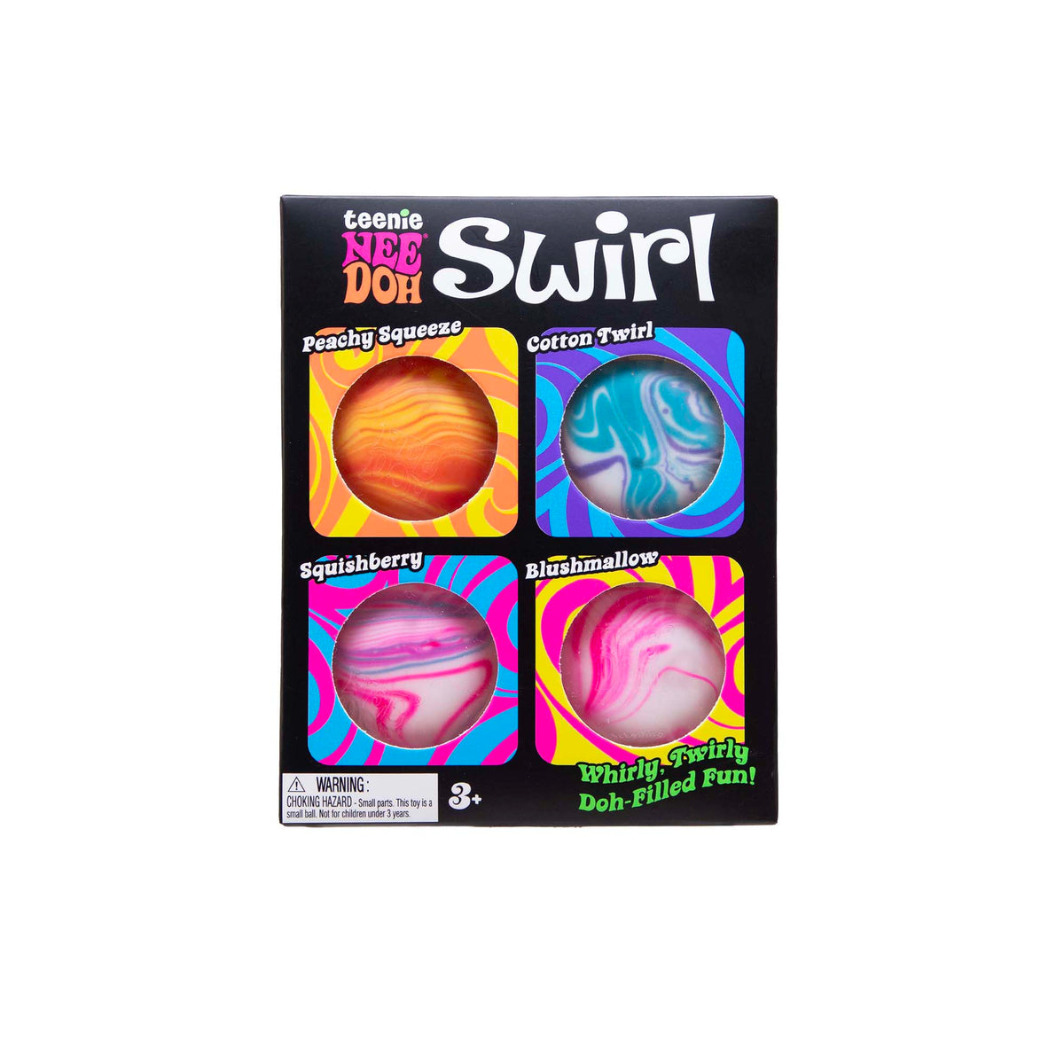 Needoh Teenie Swirl Pack of 4