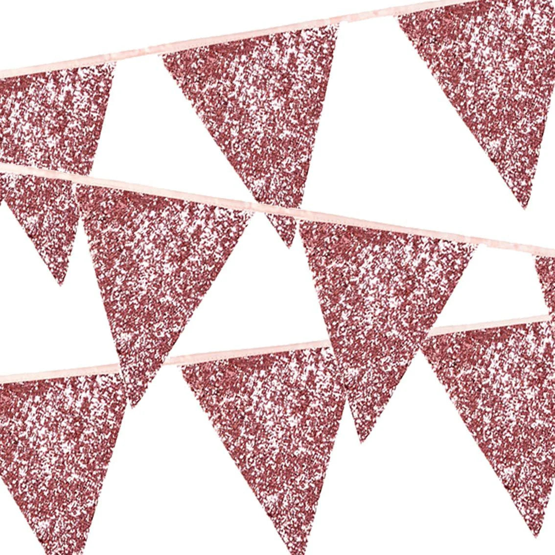 Rose Gold Glitter Bunting (Copy)