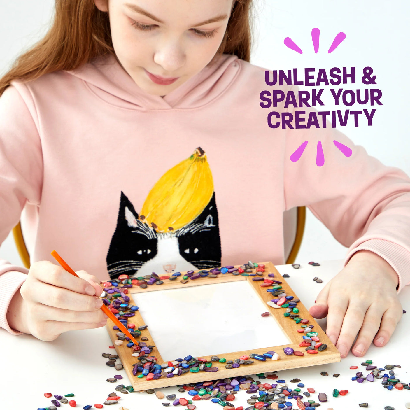 DIY Mosaic Photo Frame Craft Kit