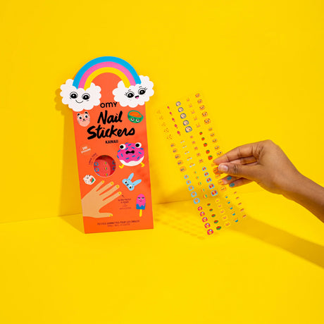 Combo Set Face, Earrings & Nail Stickers - Kawai